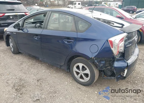 2012 Toyota Prius Four from USA, damaged, VIN JTDKN3DU1C1601540
